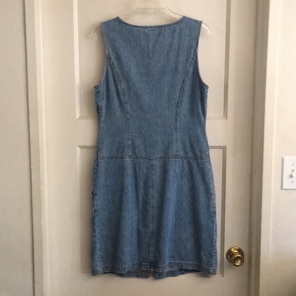 💙Vintage Cotton Denim Jumper - Picture 2 of 8